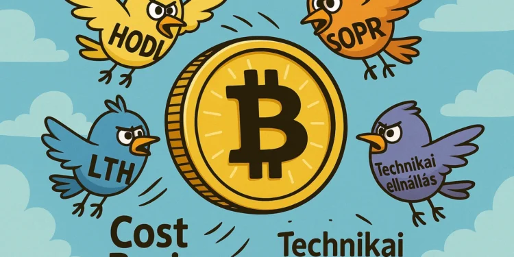 HODL, LTH, SOPR és a technikai ellenállási szint BTC