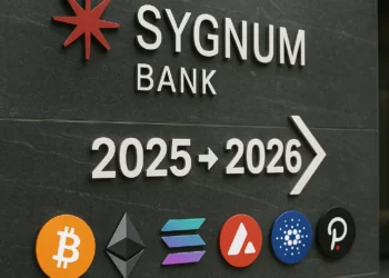Sygnum Bank bank Bitcoin, Ethereum, Solana, Avalanche, Cardano