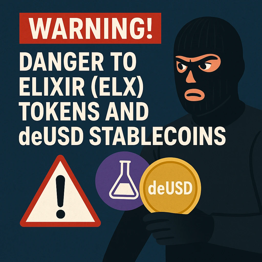 Elixir (ELX) token deUSD stabilcoin támadás hekker