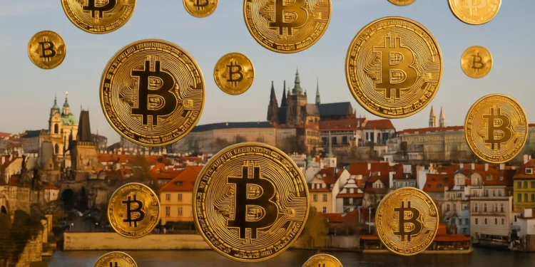 Prága bitcoin