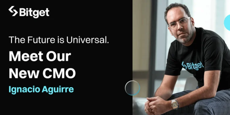 Új lendület a Bitgetnél: Ignacio Aguirre Franco lett a vállalat globális marketingigazgatója (CMO)
