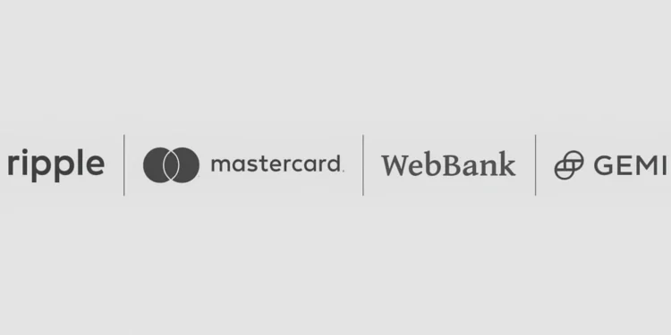 XRP ripple mastercard gemini Webbank