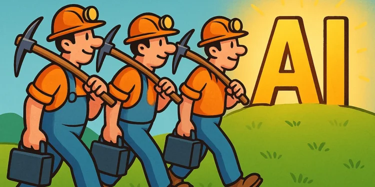 bitcoinbányász AI