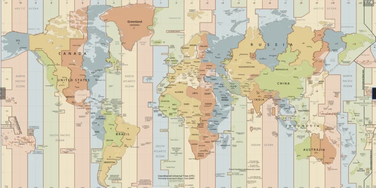 Világ időzónák