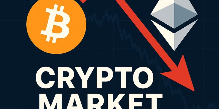 kriptopiac árfolyam zuhanás