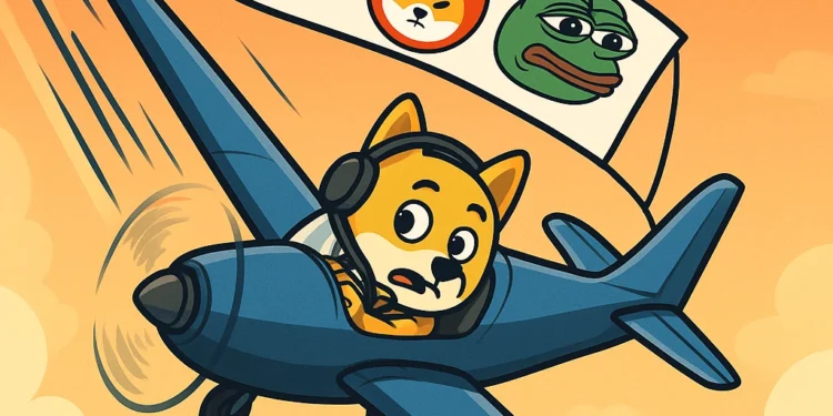 Dogecoin zuhanás memecoinok