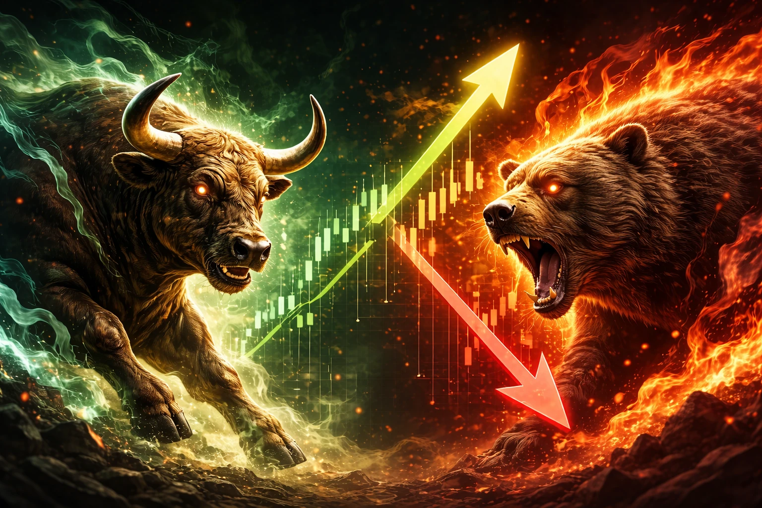 medve bika piac esik emelkedik