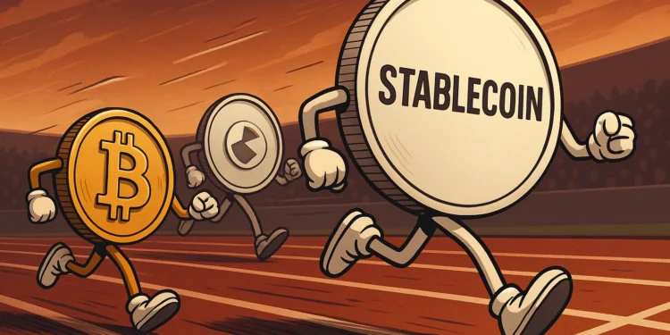 Pénzforradalom zajlik a szemünk előtt – A dolláralapú kriptók elsöprik a Bitcoint