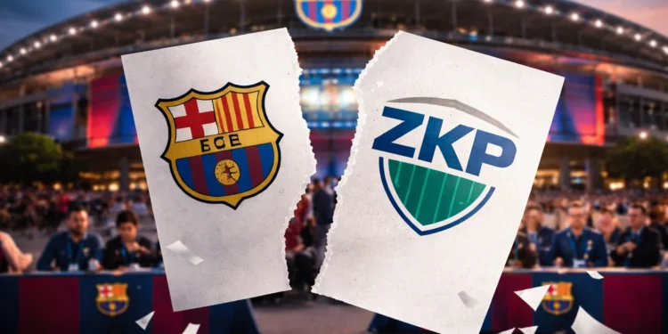 Barcelona ZKP szakítás