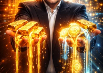 Elon Musk digitális arany tömb