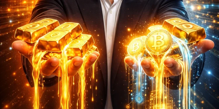 Elon Musk digitális arany tömb