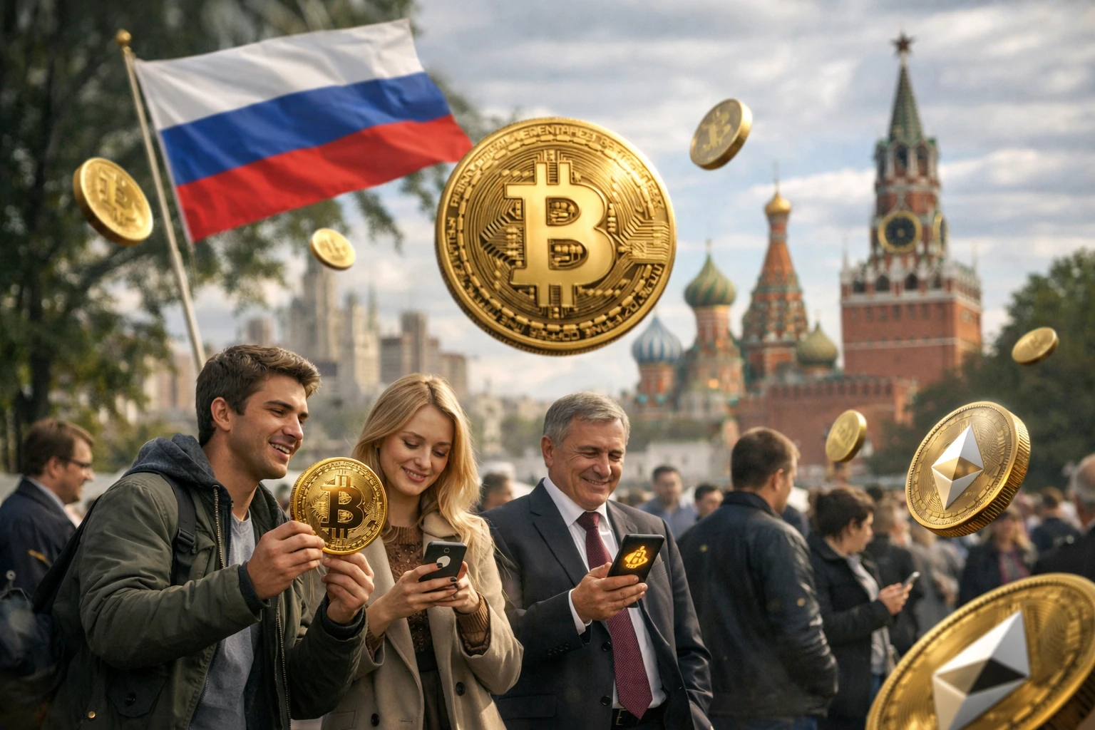 Oroszország kriptovaluta bitcoin