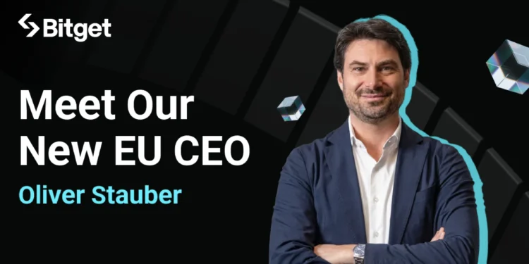 Oliver Staubert nevezte ki a Bitget EU vezérigazgatójává