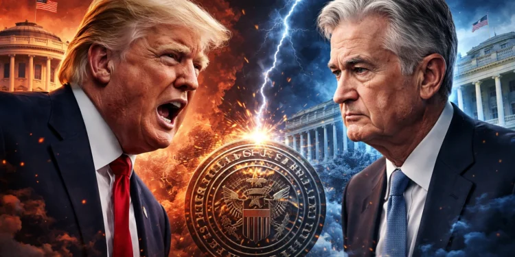 Bitcoin és a Fed–Trump konfliktus: Újabb teszt a kriptopiac számára