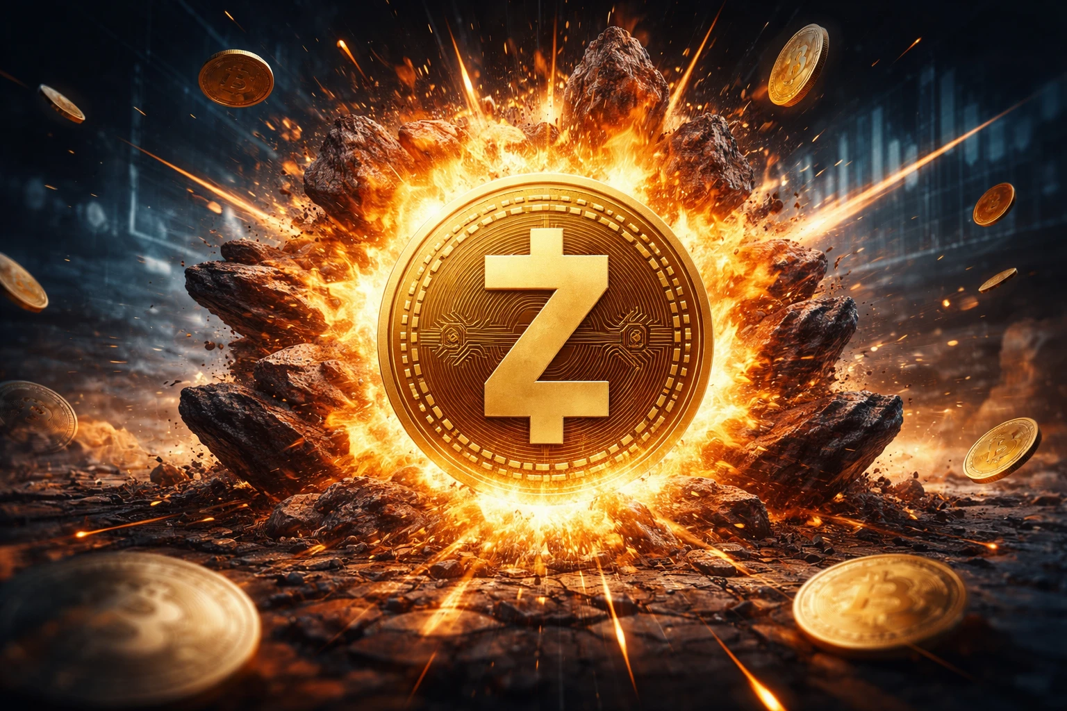 Zcash (ZEC) berobban emelkedik