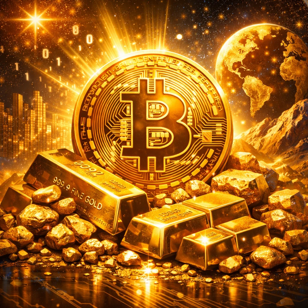 arany digitális arany tömb