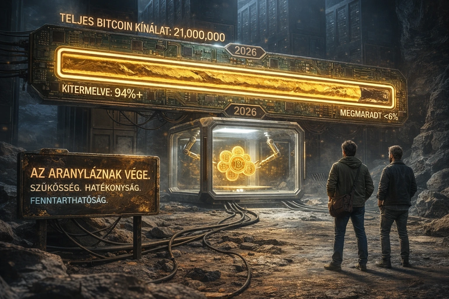 bitcoin bányászat vége 21 M