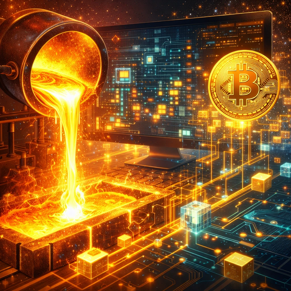 digitális arany arany tömbök