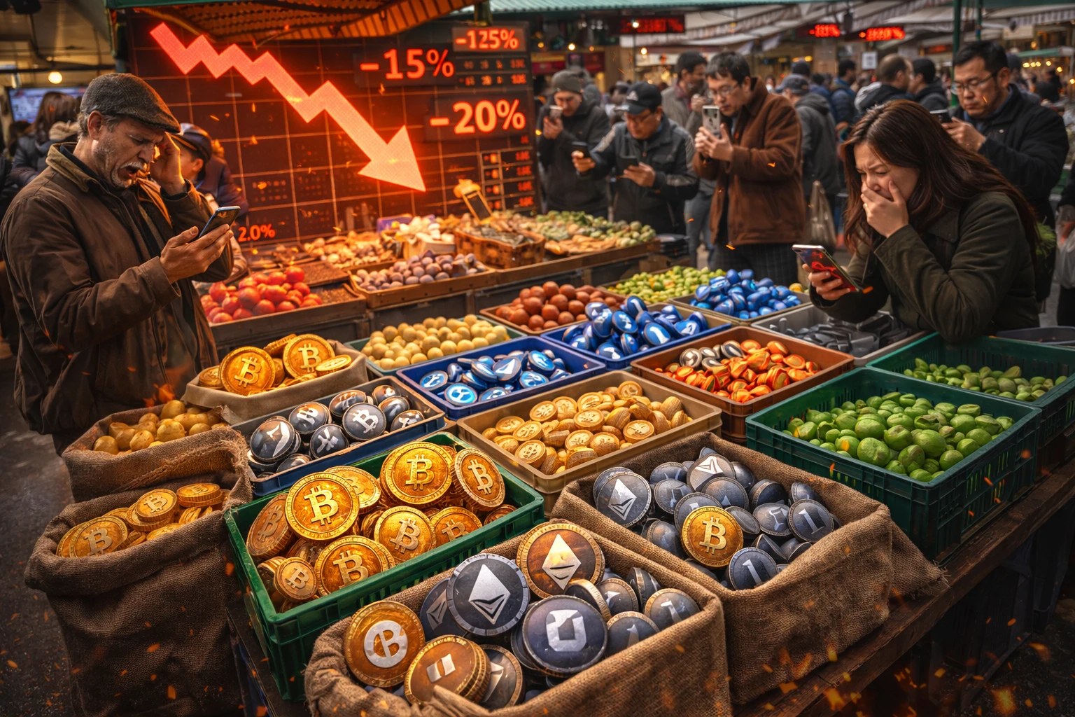 kriptopiac_pánik_zuhanás_kripto