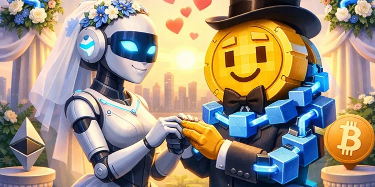 AI bolokklánc házasság