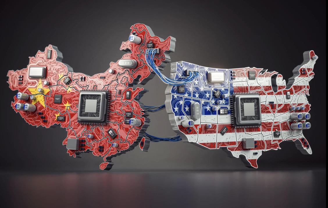 Amerika USA Kína háború tech