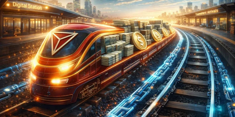 Tron TRX átutalás blokklánc