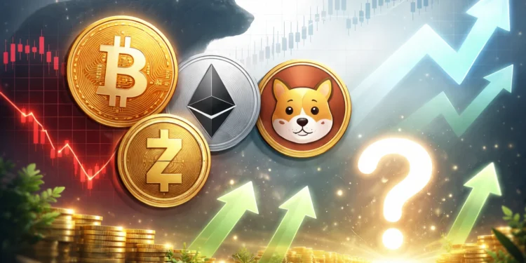 Bitcoin ethereum Zcash shiba inu medvepiac kirptopiac
