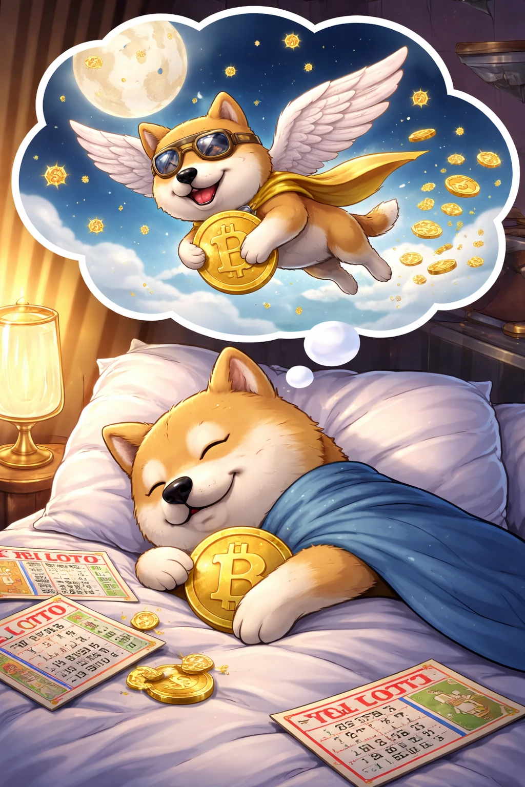 Dogecoin lottó álom emelkedés