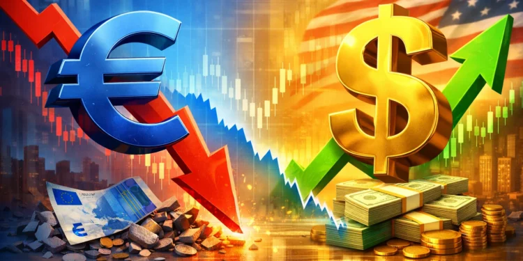 Miért zuhan az euró?