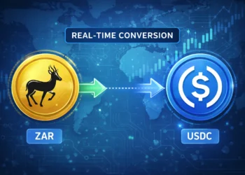 ZAR USDC átváltás