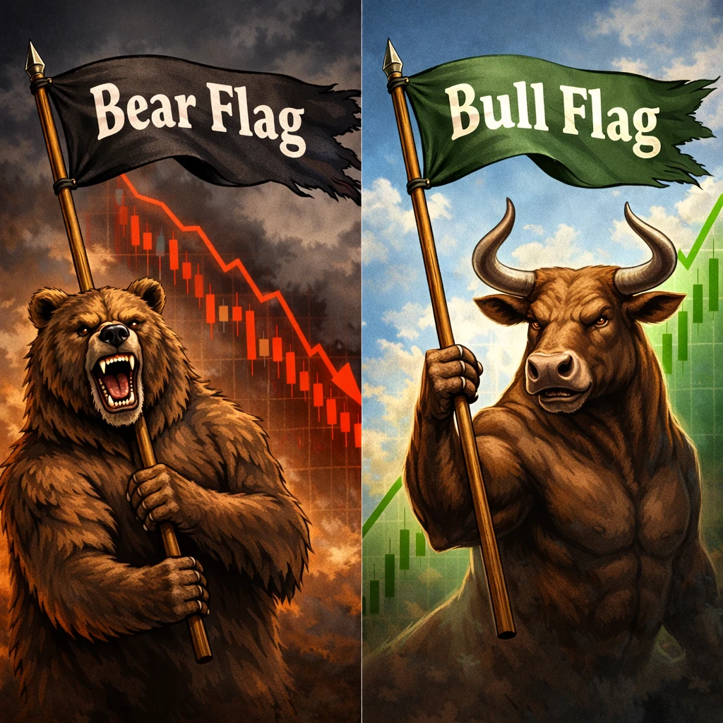 bear Flag (bikazászló) bull flag (bikazászló)