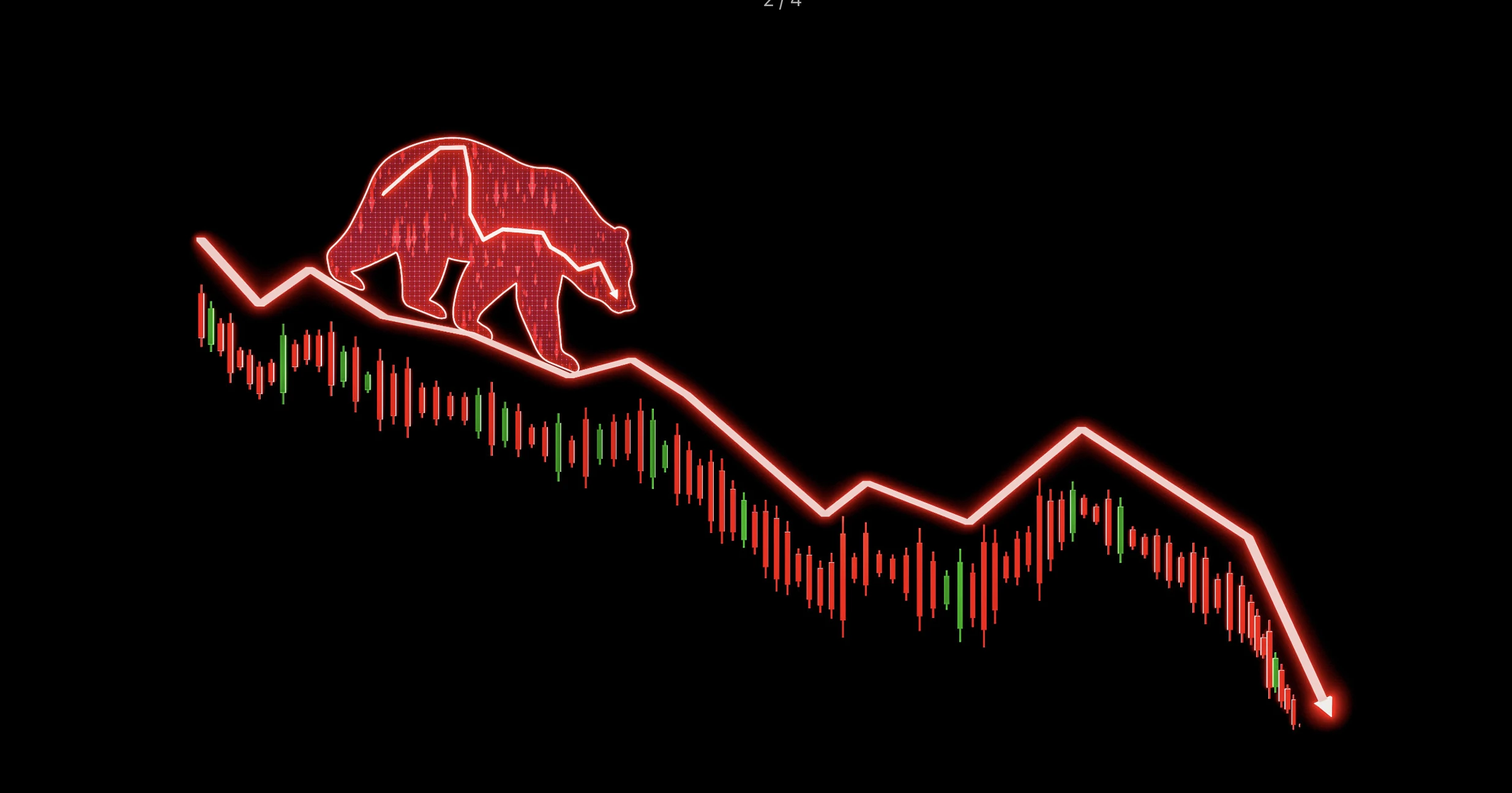 bear flag medvezászló diagramm