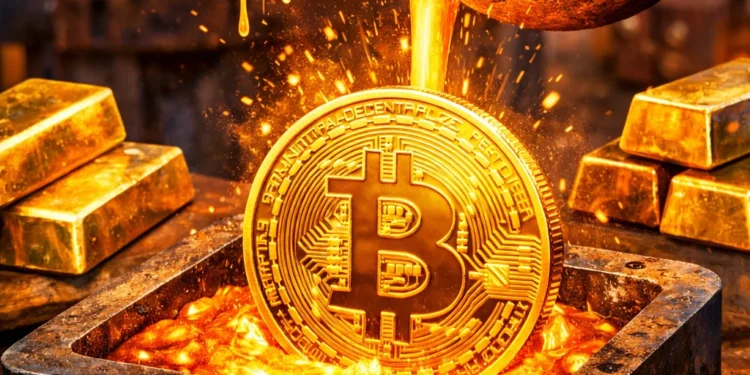 bitcoin digitális arany