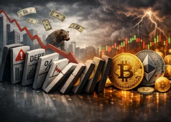 Hitelpiaci vészjelek: Jön a kriptós dominó?