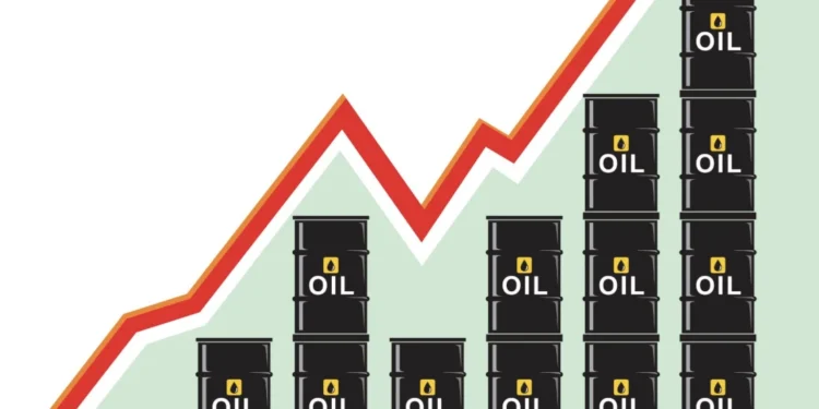 olaj ár emelkedés bitcoin háború