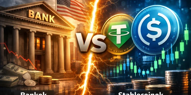 Stablecoin hozamok vs bankok: új pénzügyi front nyílik
