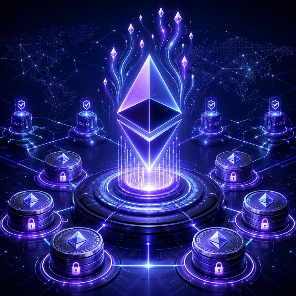 Ethereum staking ETH stake működése