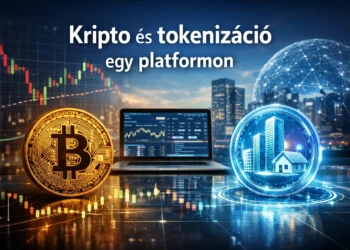 Kripto tokenizáció egy platformon