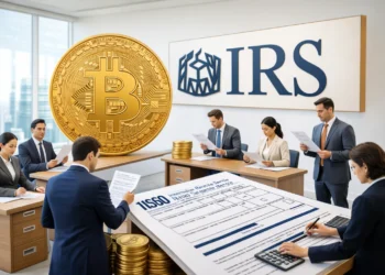 Kriptopénz adózási dokumentumok IRS amerikai Internal Revenue Service nyomtatvány