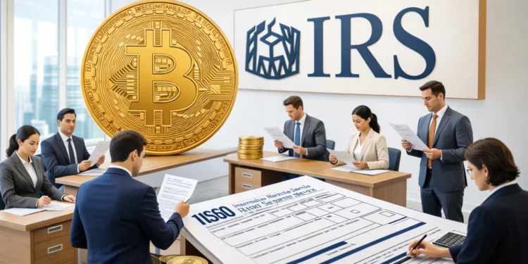 Kriptopénz adózási dokumentumok IRS amerikai Internal Revenue Service nyomtatvány