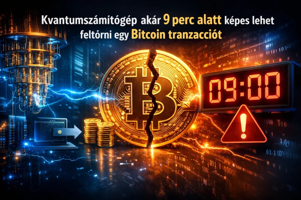Kvantumszámítógép támadás hekker Bitcoin törés