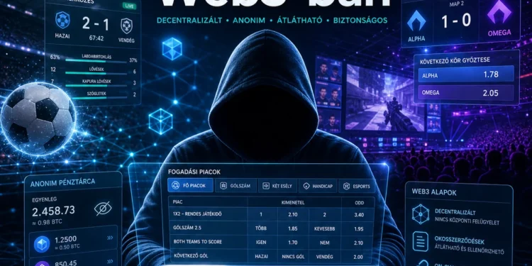 Anonim sportfogadás Web3-ban