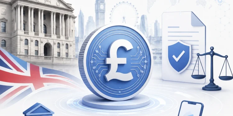 Bank of England Anglia Stabilcoin