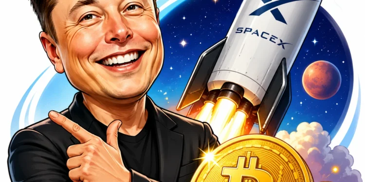 SpaceX Elon Musk bitcoin