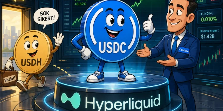Coinbase, USDH, USDC: nagy fordulat
