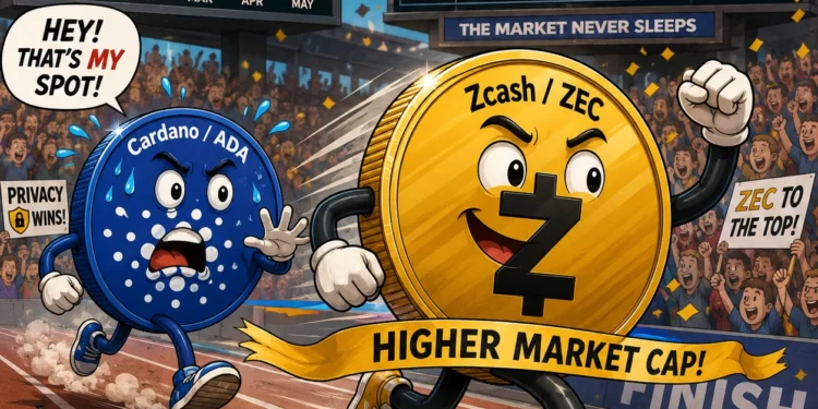 Zchas ZEK Cardano ADA verseny