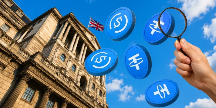 Anglia bank stabilcoin