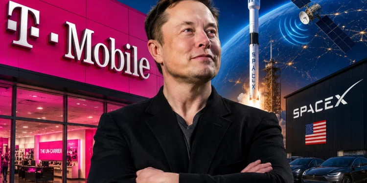 Elon Musk T-Mobile SpaceX