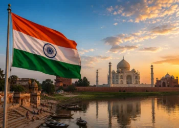 India zászló telegramm tiltás