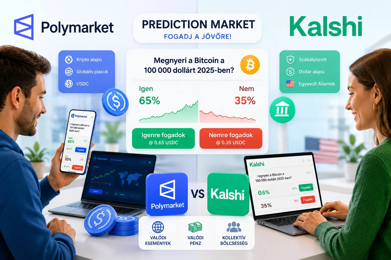 Polymarket Kalshi Prediction Market fogadás sport